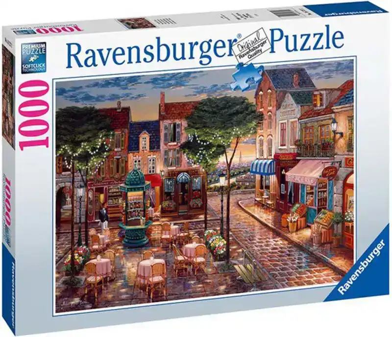 Legpuzzel Geschilderd Parijs 1000 stukjes