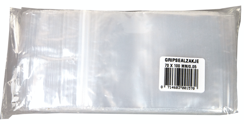 Grip Seal Zakjes 70x100mm 100st