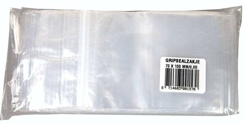 Grip Seal Zakjes 70x100mm 100st