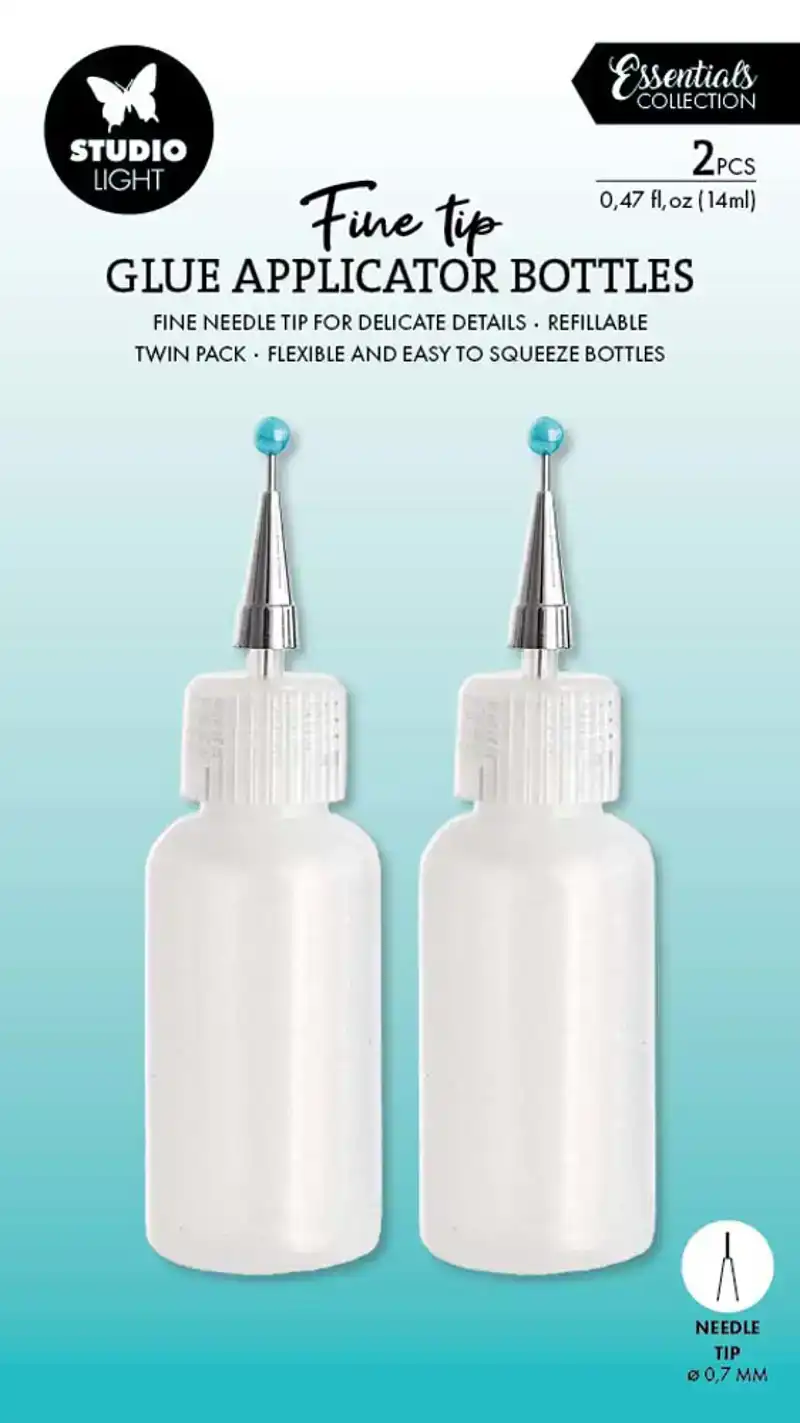 Studio Light glue application bottles