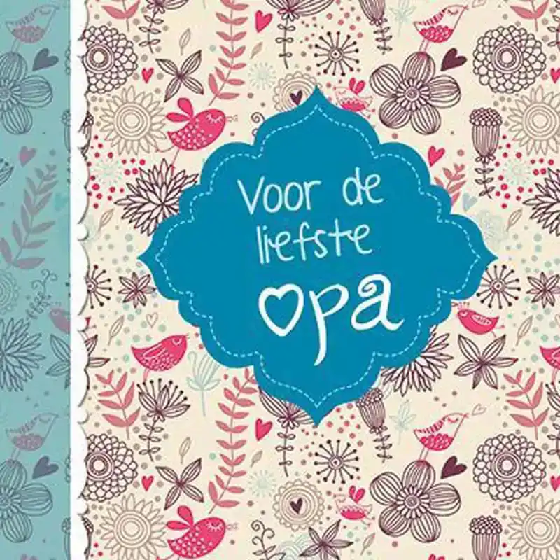 Cadeauboek voor de liefste opa