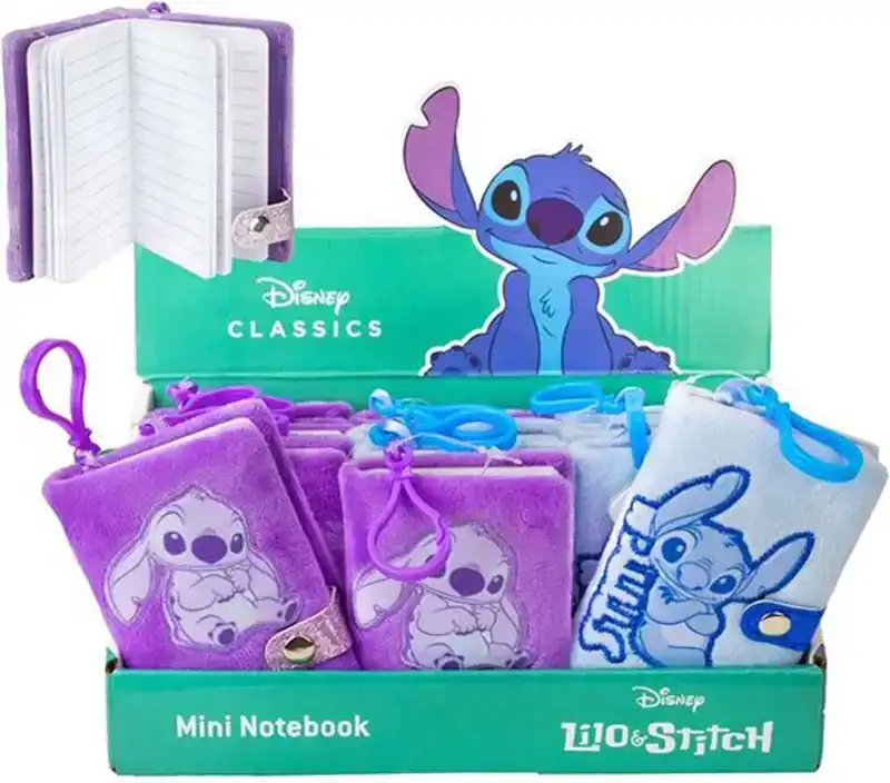 Disney Lilo & Stitch mini pluche notitieboek
