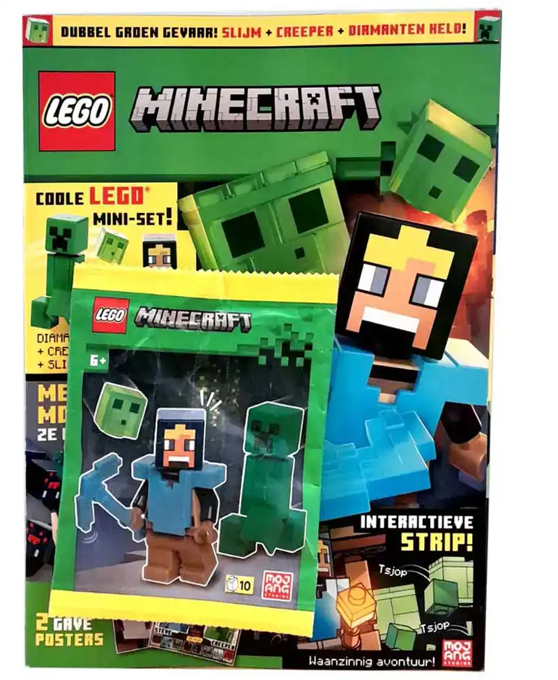 Lego Minecraft activity - Slijm Creeper