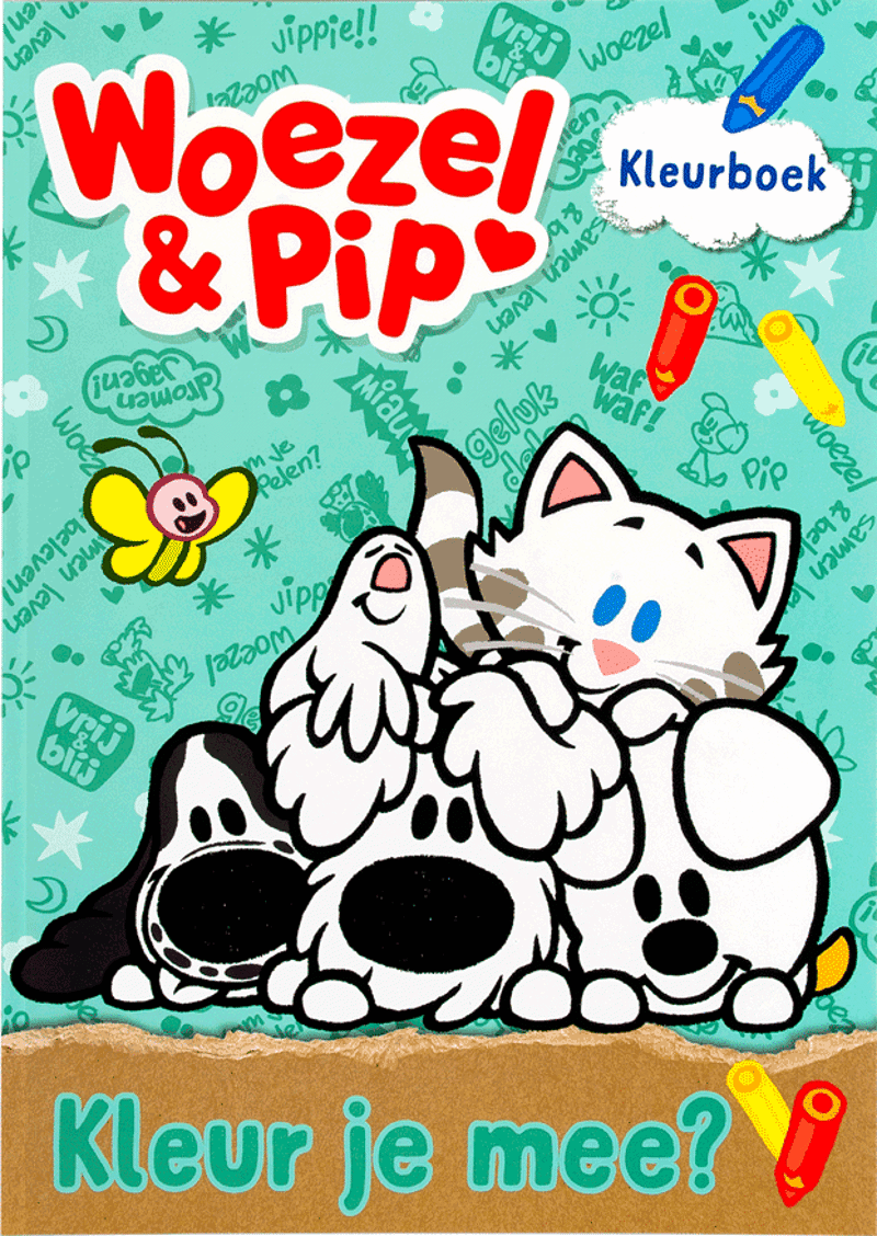 Woezel & Pip kleurboek