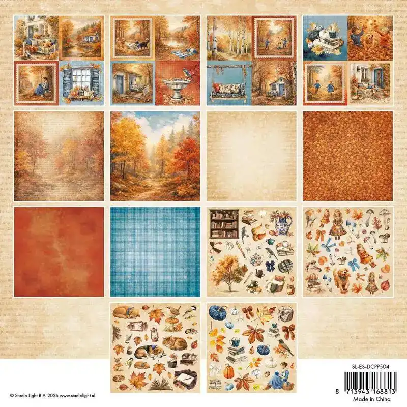 SL Mixed Paper Pad Autumn Story Essentials