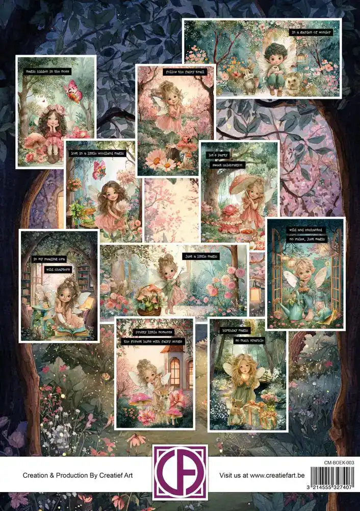 Whispering Forest Boek Crafted Memories
