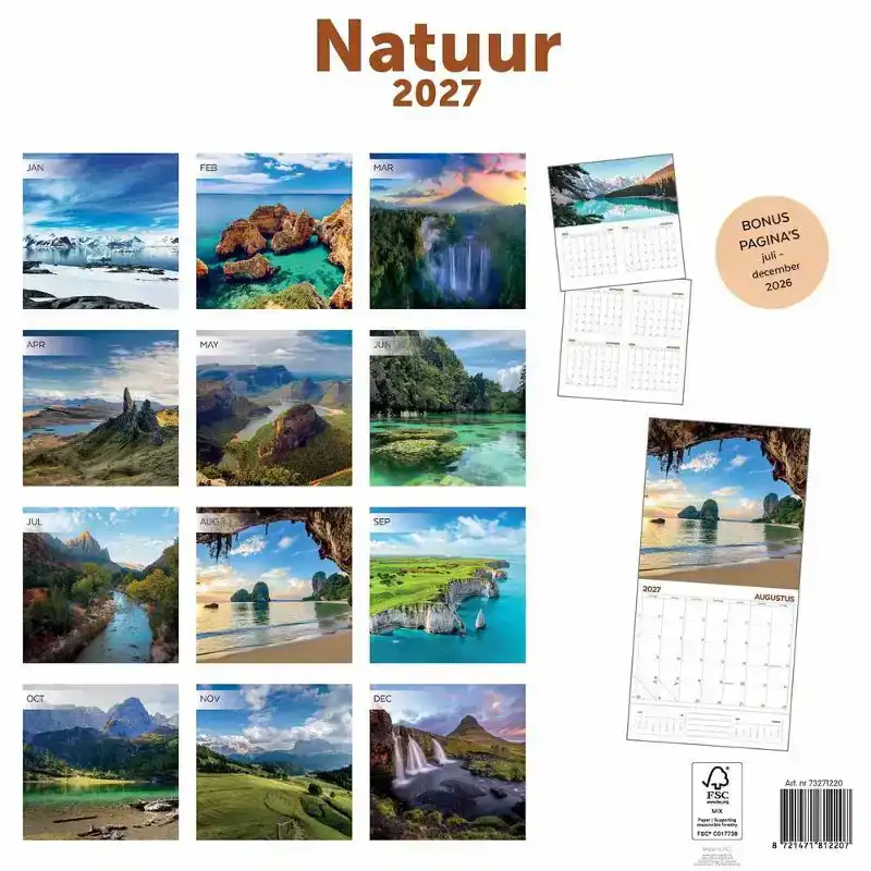 Kalender 2027: natuur