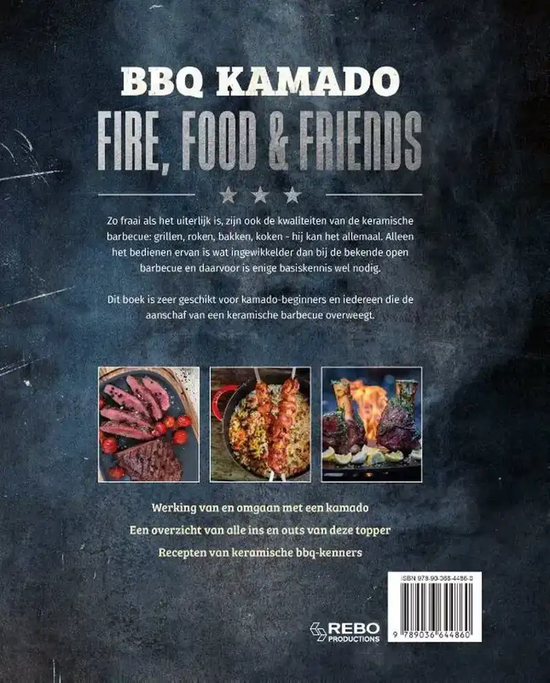BBQ Kamado - Fire, food, friends