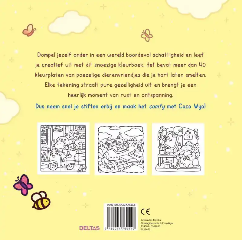 Cozy Cuties Cute & Comfy kleurboek