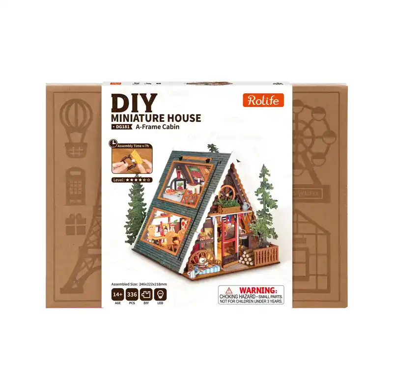 Robotime A-Frame Cabin