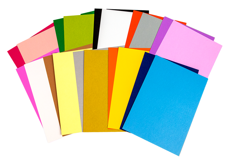 Gekleurd Hobby papier tweezijdig