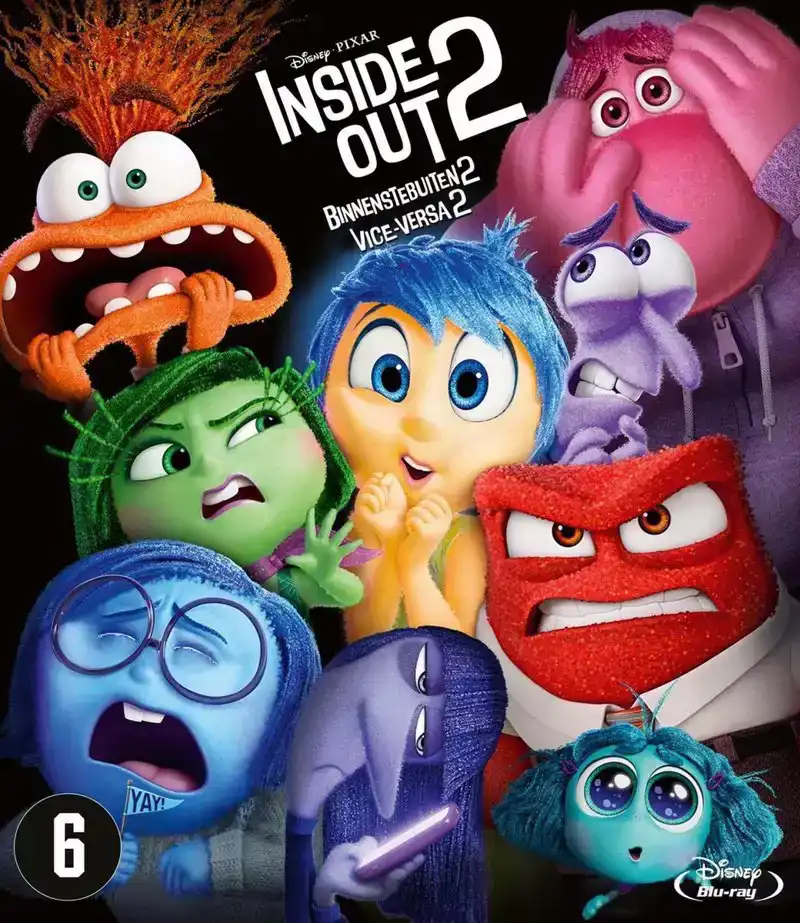 Inside Out 2 (Binnenstebuiten 2) - Blu-ray