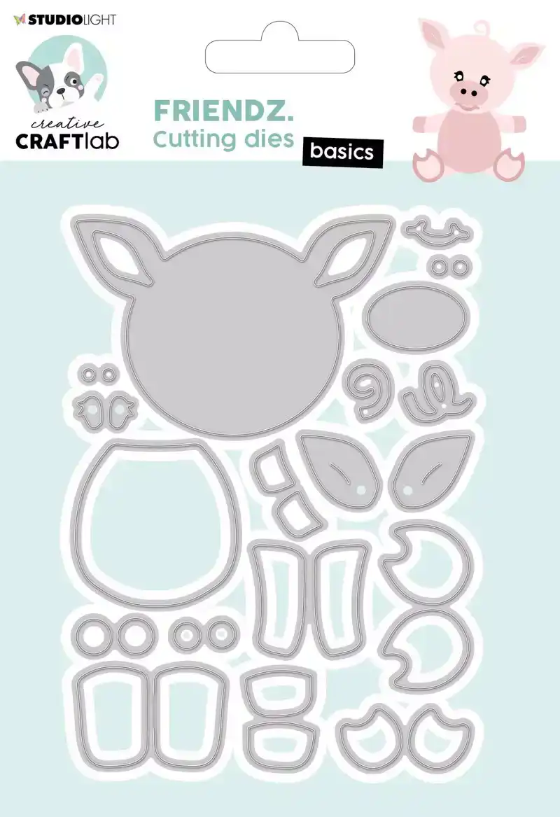 Creative Craftlab Snijmal Festive Frenkie het varkentje