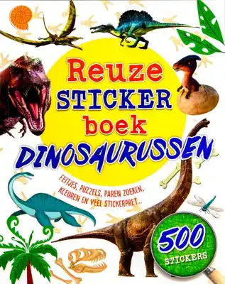 Reuze stickerboek dinosaurussen