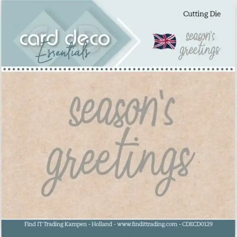Snijmal Mini dies Season's greetings