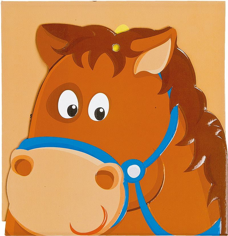 Kartonboek & Groeimeter Paard