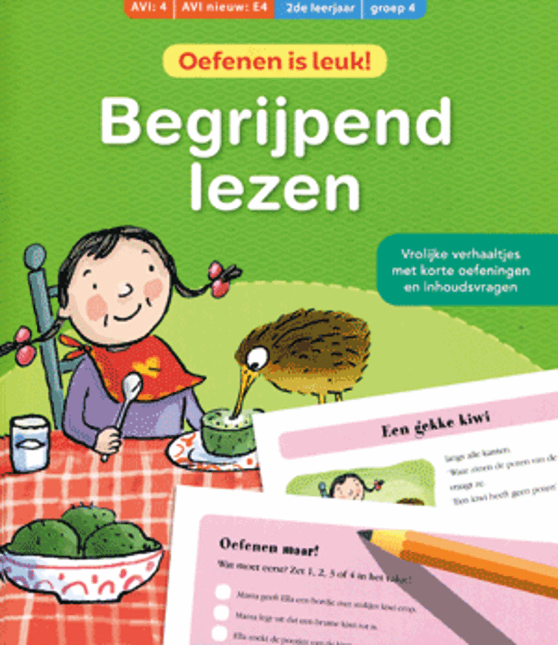 Oefenen is leuk! Begrijpend lezen AVI 4