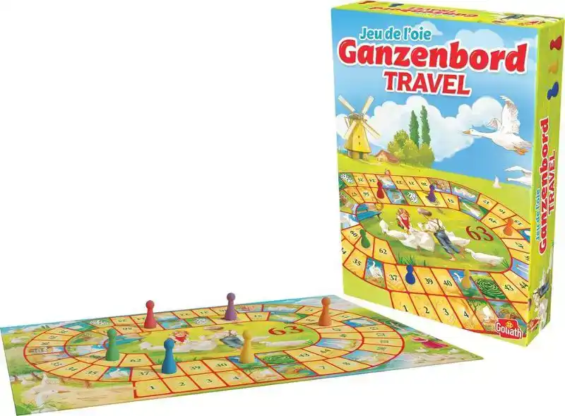 Goliath Ganzenbord Travel – Bordspel