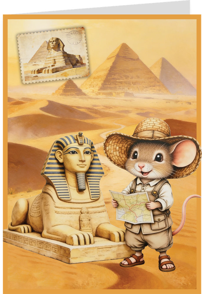 Creatief Art A Mice Vacation Kaartenpakket