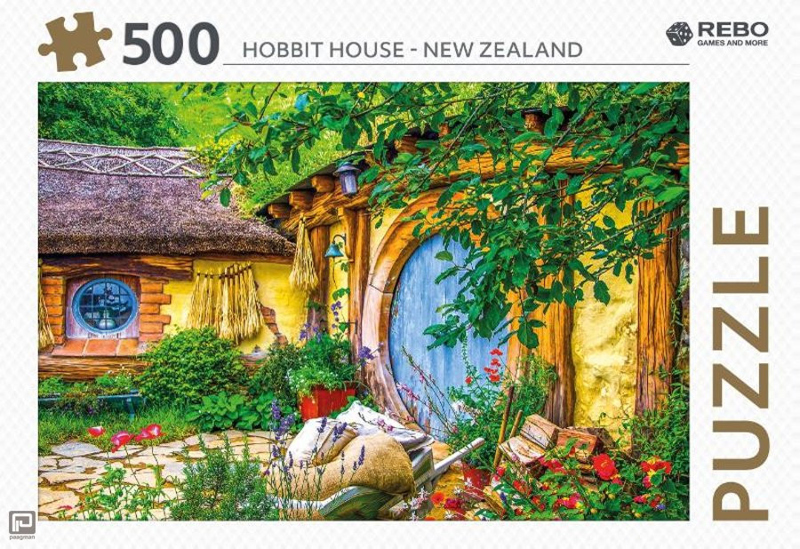 zomer opwinding Vaccineren Legpuzzel Hobbit House New Zealand 500 stukjes - Landschappen - Legpuzzels  - Spel & Puzzel | BoekenVoordeel