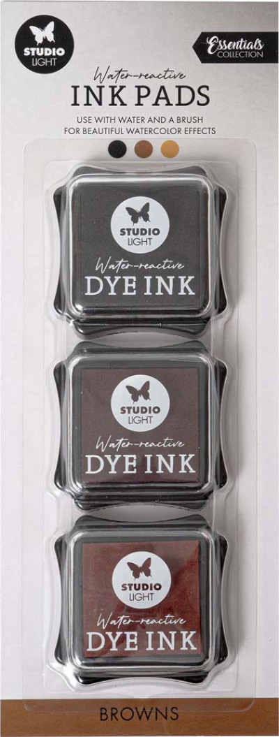 Studio Light water reactive ink pad Bruin