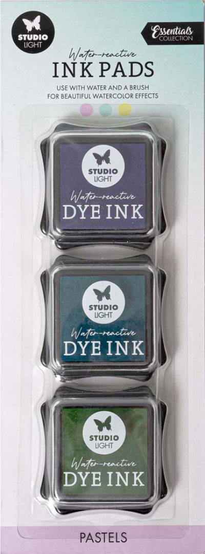 Studio Light water reactive ink pad pastels
