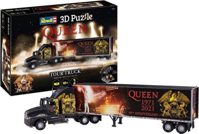 Revell Queen tour truck 50th Anniversary 3D Puzzel