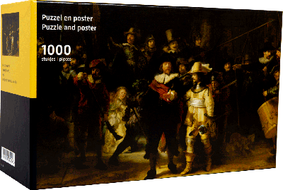 legpuzzel Rembrandt de Nachtwacht 1000 stukjes