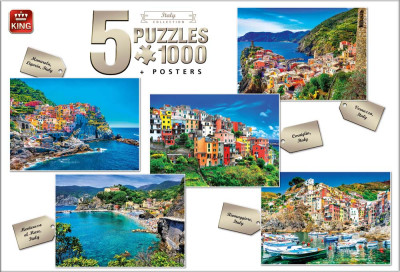 Legpuzzel Italy collection 5in1