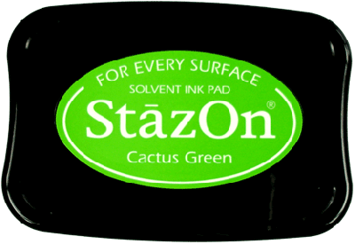 Stazon inkt kleur cactus green