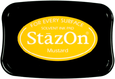 Stazon inkt kleur mustard