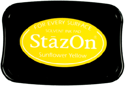 Stazon inkt kleur sunflower yellow