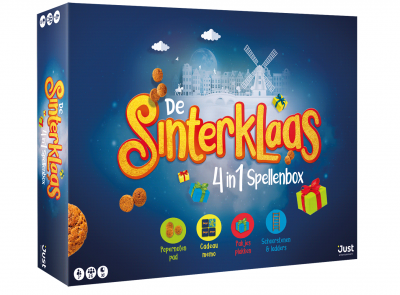 Sinterklaas 4 in 1 spellenbox