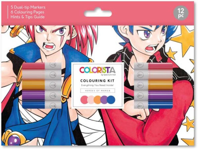 Colorista colouring kit Heroes of Manga