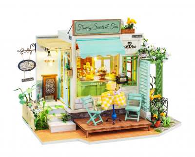 Rolife Tiny House Flowery Sweets & Teas DIY