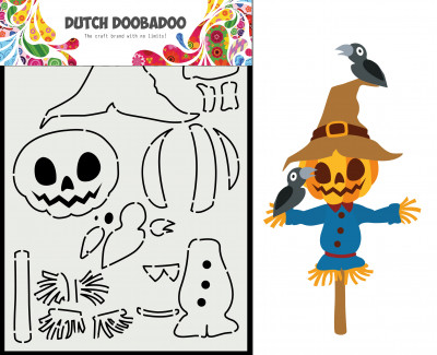 Dutch DooBaDoo Card Art Built Up Vogelverschrikker
