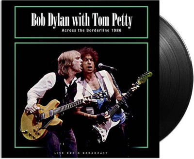 LP Bob Dylan with Tom Petty - Across the borderline 1986