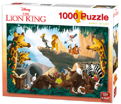 legpuzzel Disney lion king collectors edition 1000 stukjes