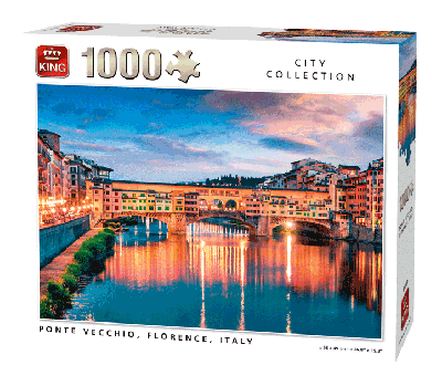 Legpuzzel Ponte Vecchio, Italy (City Collection) 1000 stukjes