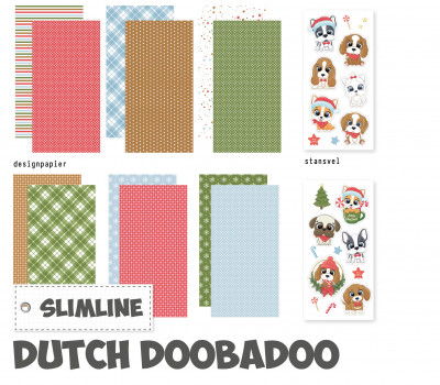 Crafty Kit X-mas Dogs Dutch DoobaDoo