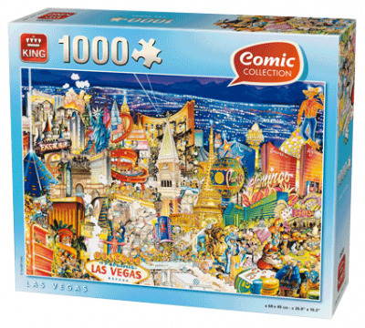 Puzzle Comic Las Vegas (1000 st)