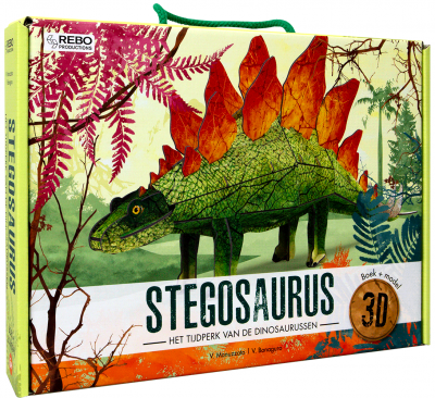 Stegosaurus boek + 3D model