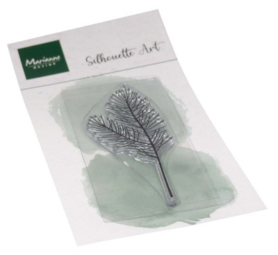 MD Clear Stamp Silhouette Art Pine