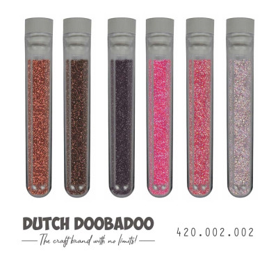 Dutch Doobadoo glitter set love 6st