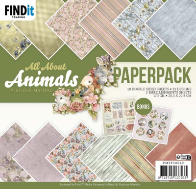 PM All about animals paperpack design