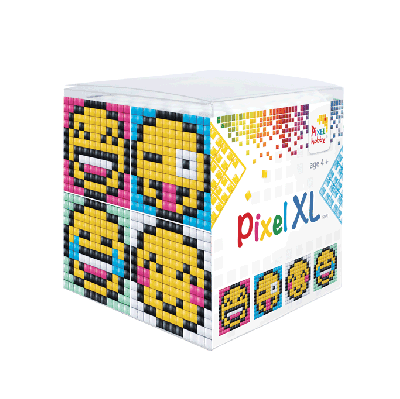 Pixelhobby Pixel XL kubus set smiley II