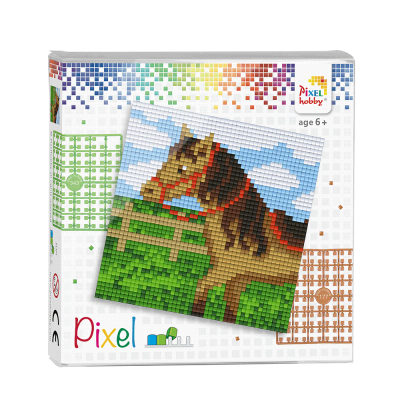 Pixelset paard