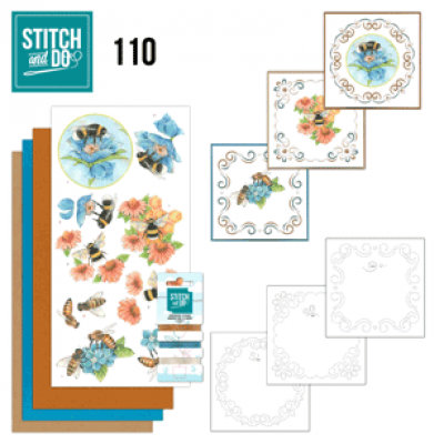 Stitch & Do 110 Bees and Flowers