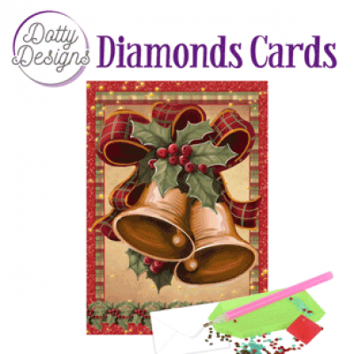 Dotty Designs Diamond Cards kerstklokken