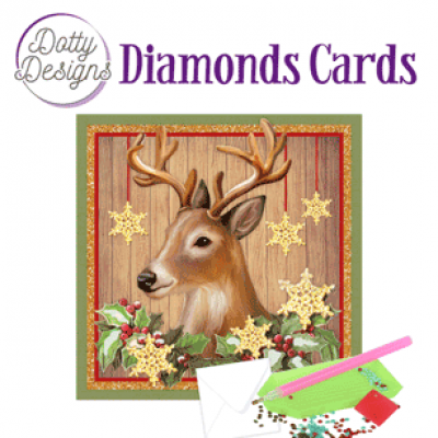 Dotty Designs Diamond Cards hert